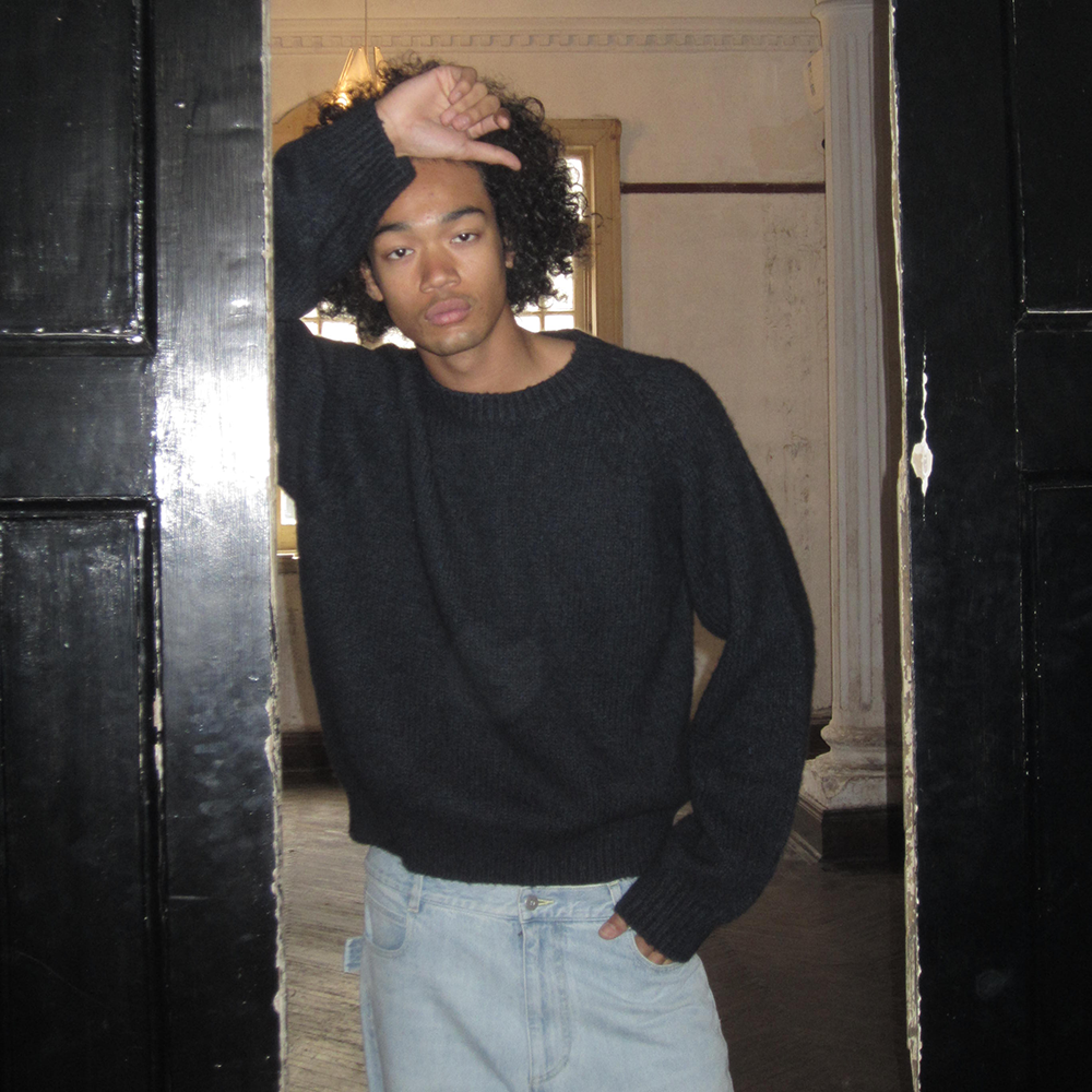 Midnight Ridge Wool-Cashmere Knit