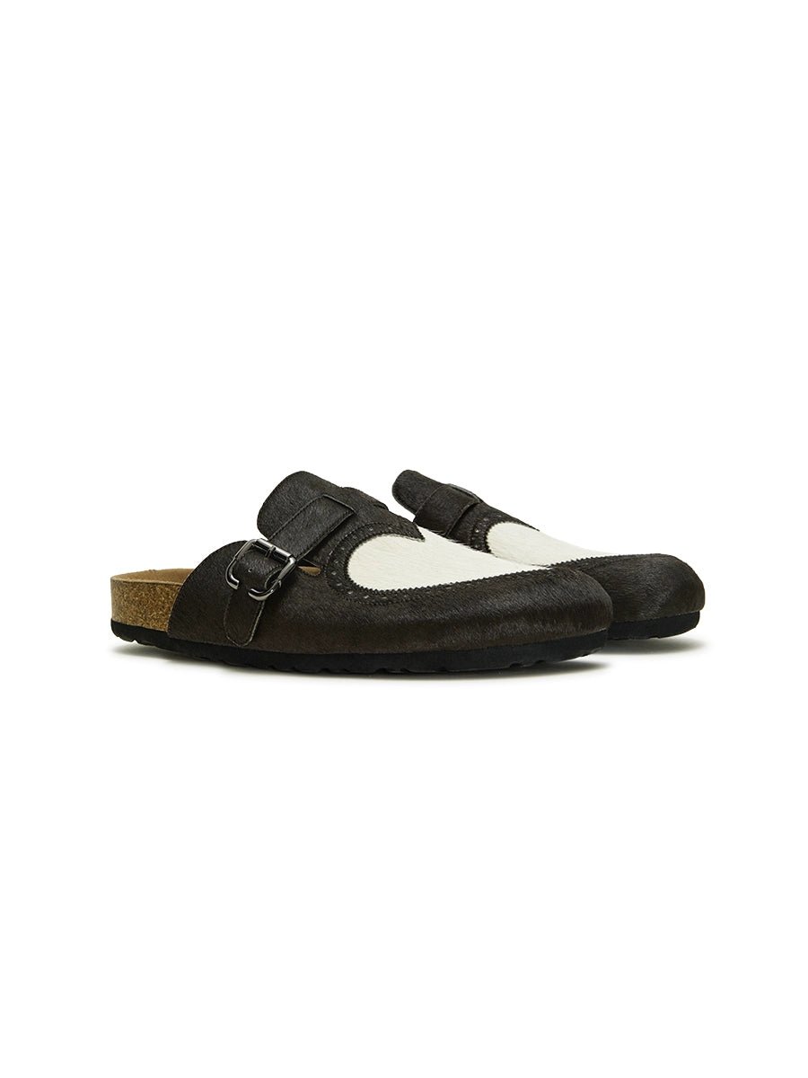 Heartfelt Buckle Mules