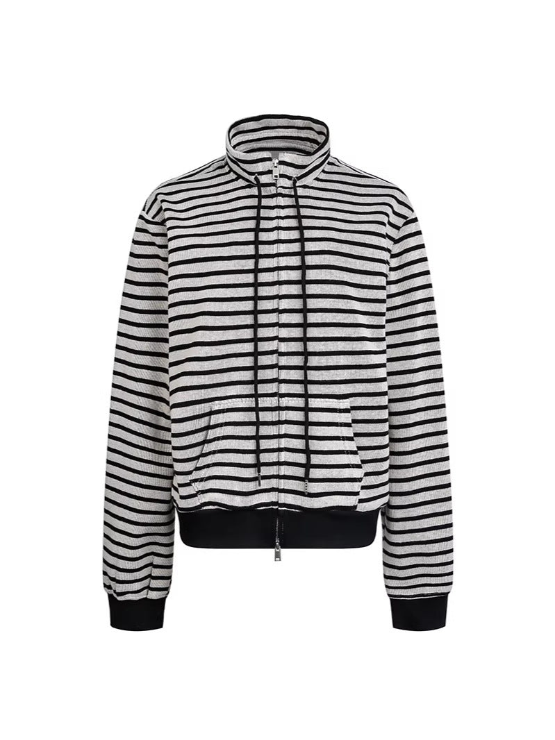 "Sailor" Striped Knit Pullover