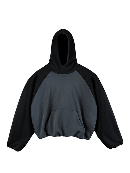 Perfect Double Layer Velvet two tone Hoodie