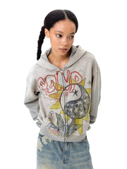 Star Tai Chi Flower Sweatshirt