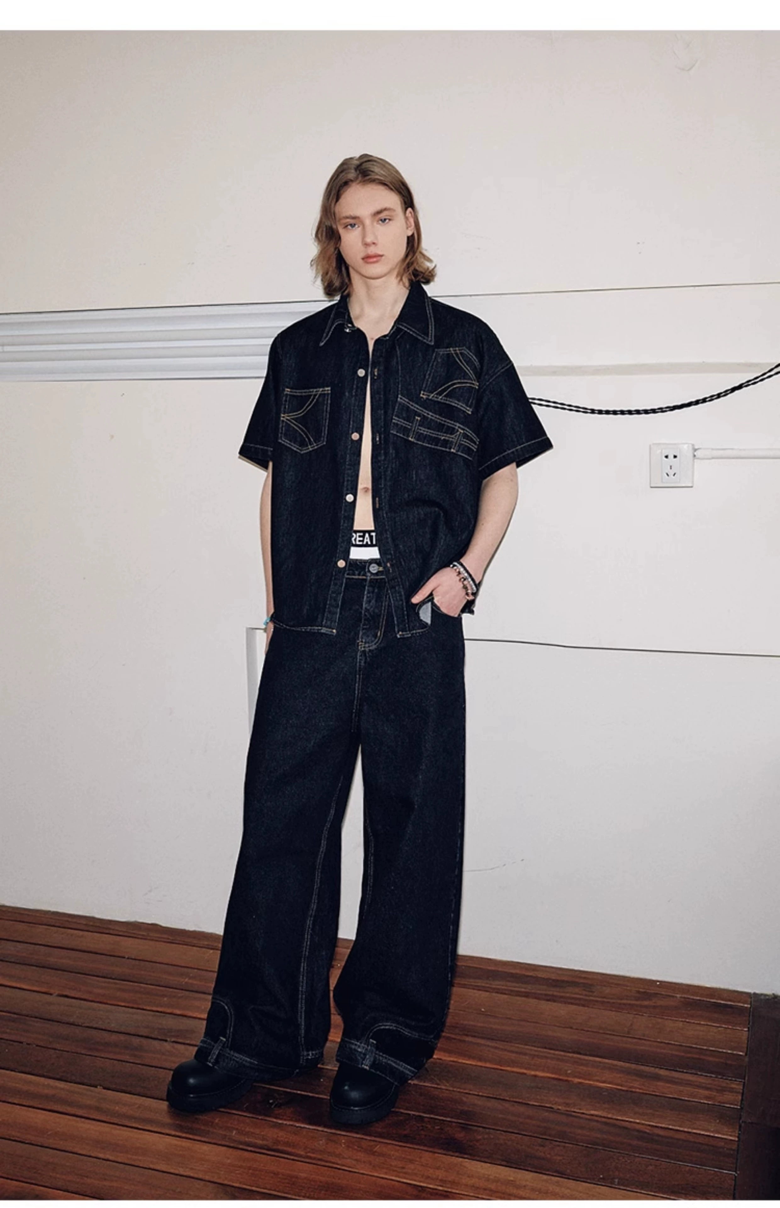 Inverted jeans