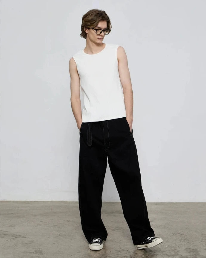 Stretch Ribbed Short Sleeve