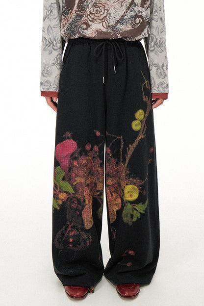 "Vase Story" Elasticated Sweatpants
