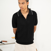 Riviera Silk-Cotton Polo