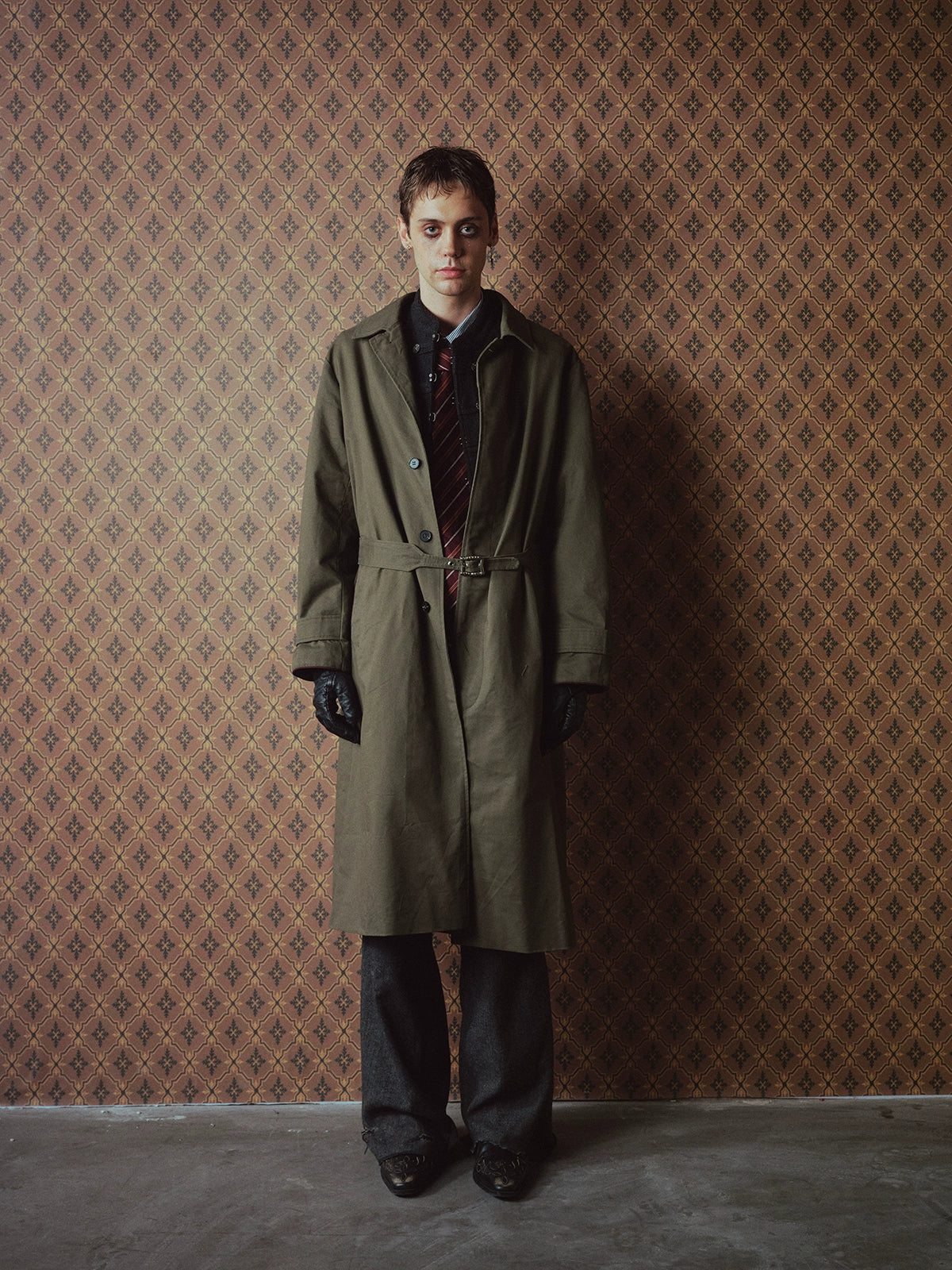 Olive Green Martyr Overcoat