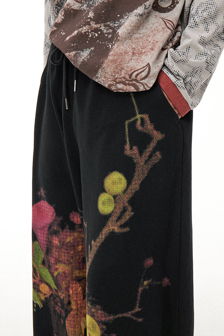 "Vase Story" Elasticated Sweatpants