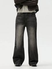 Black Bull Washed Baggy Jeans