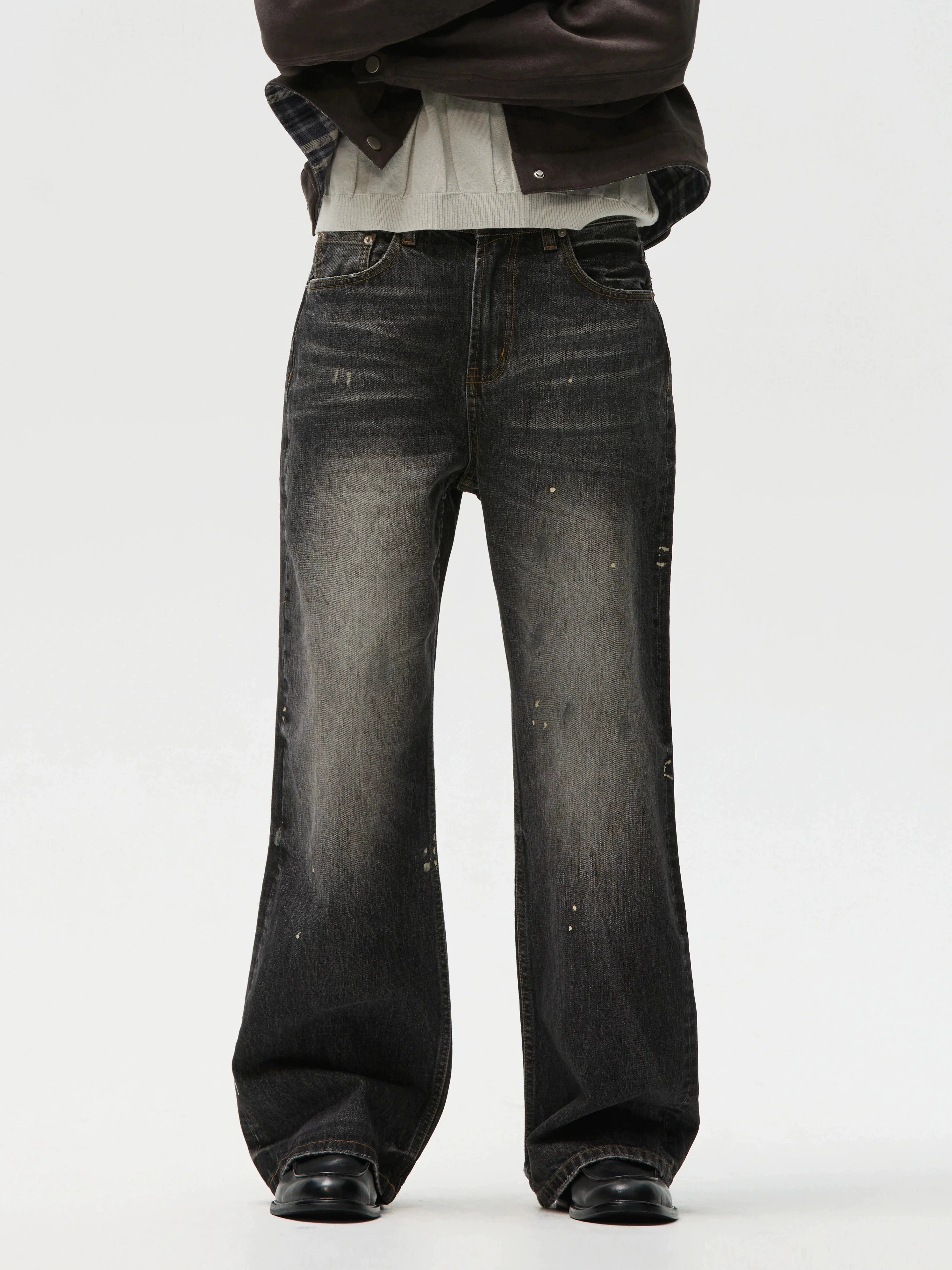 Black Bull Washed Baggy Jeans