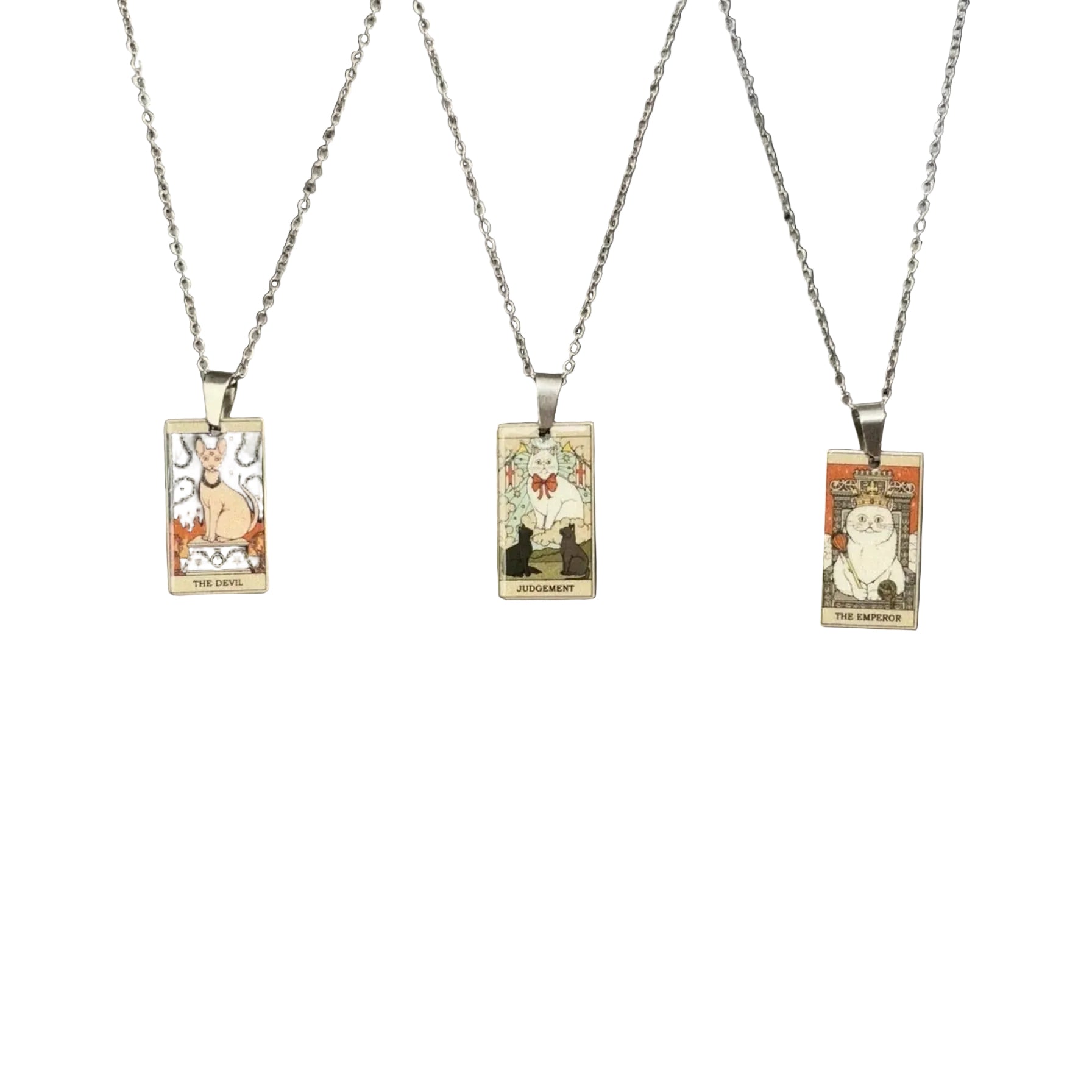 “Cat” Vintage Necklaces