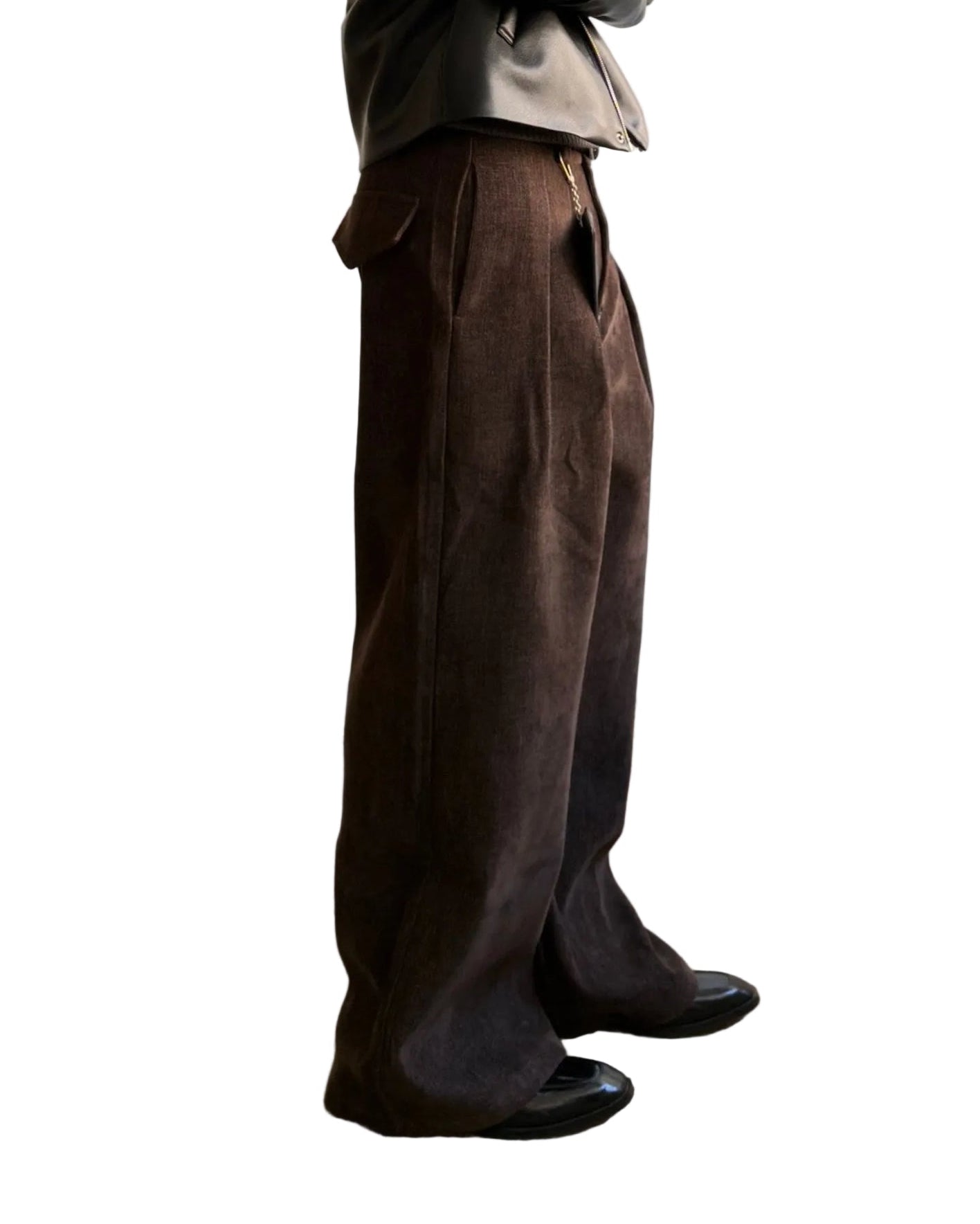 "Ristretto" Button Pants