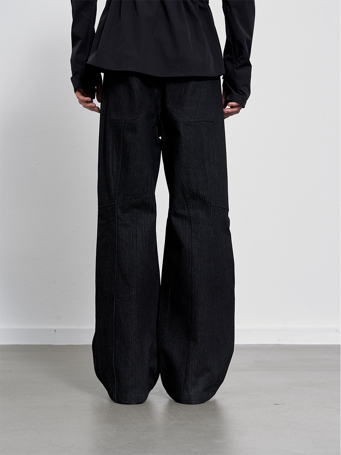 Black Bamboo Pants