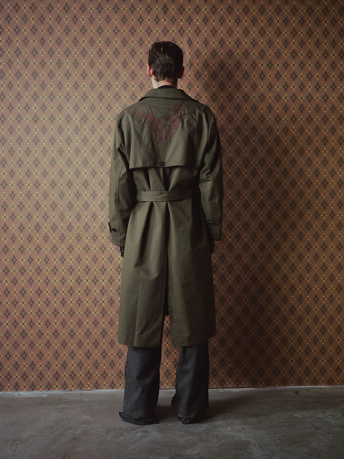 Olive Green Martyr Overcoat