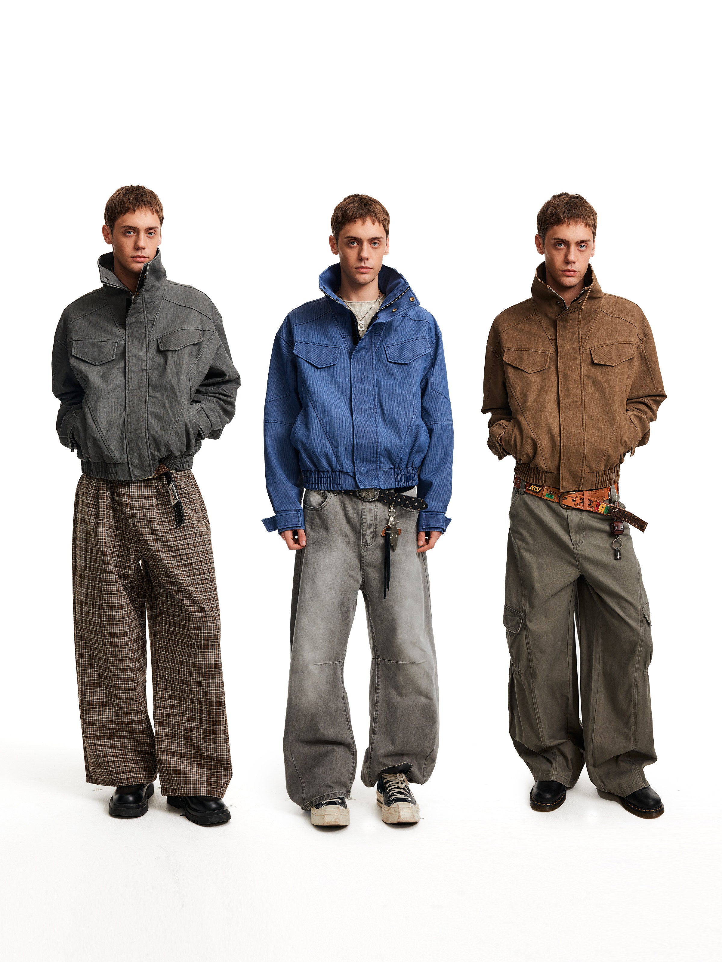 "My Jacket" High Collar Jacket