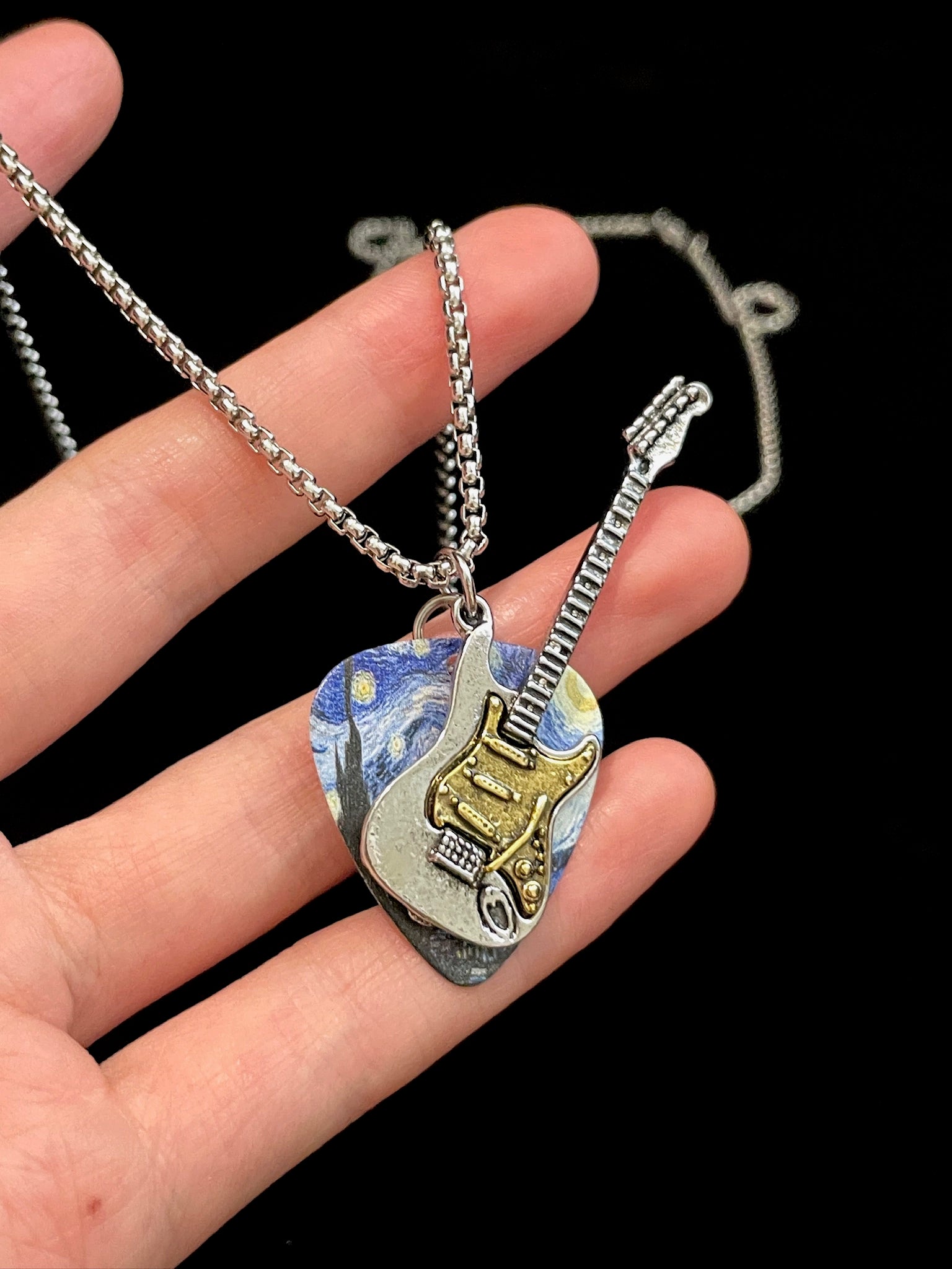 My  Electric Guitar Necklace