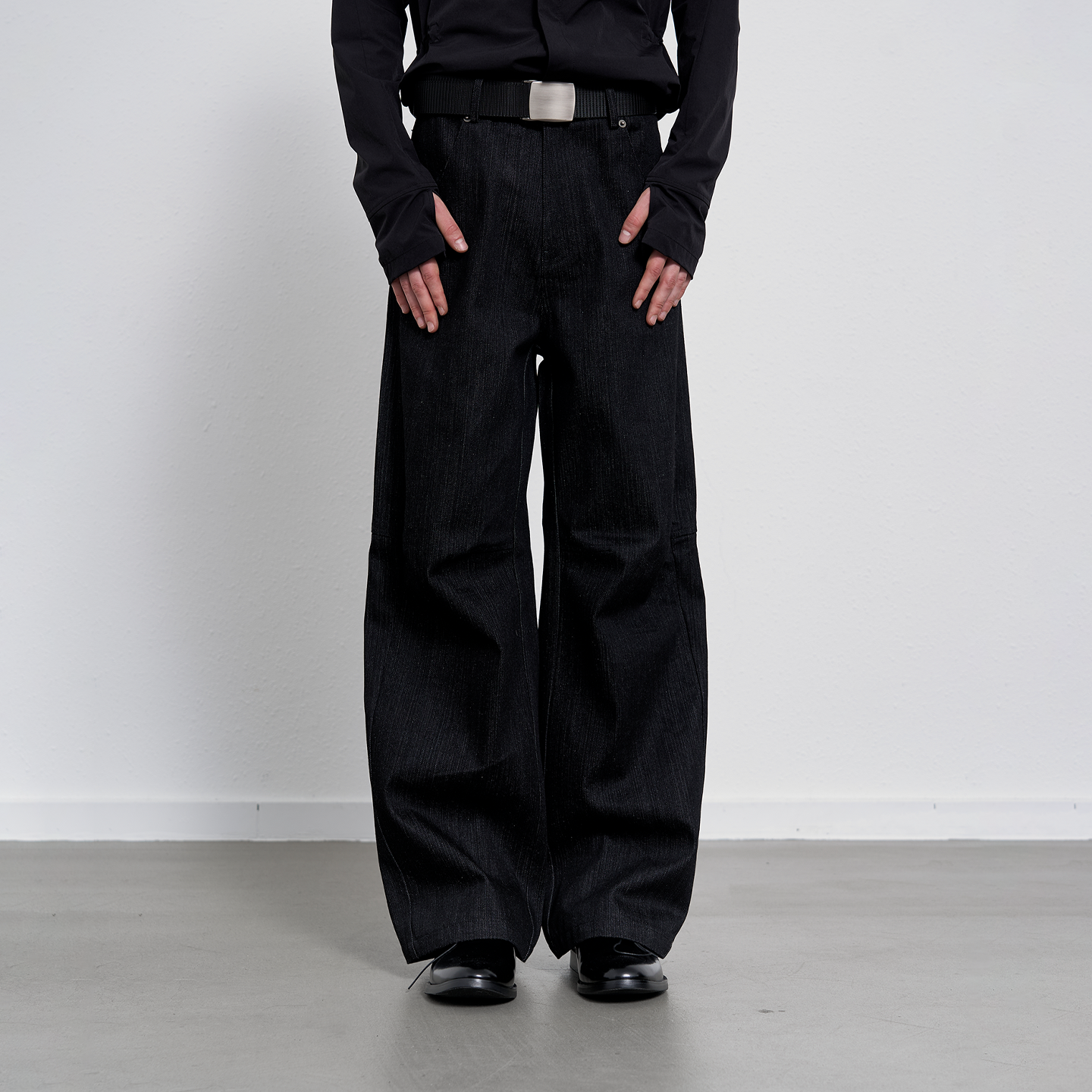 Black Bamboo Pants