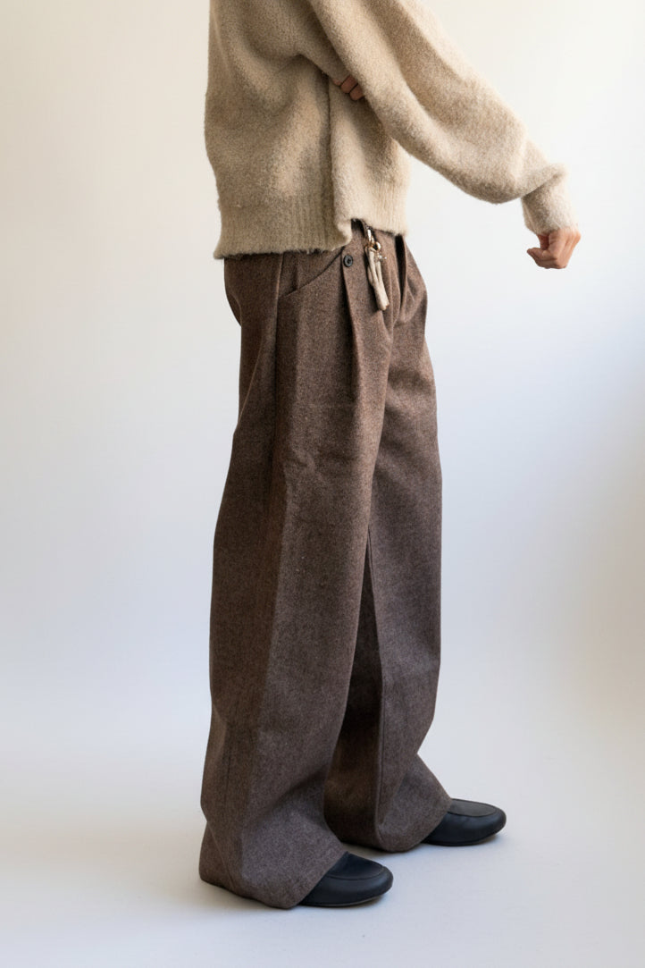 "Espresso" Wide-Leg Pants