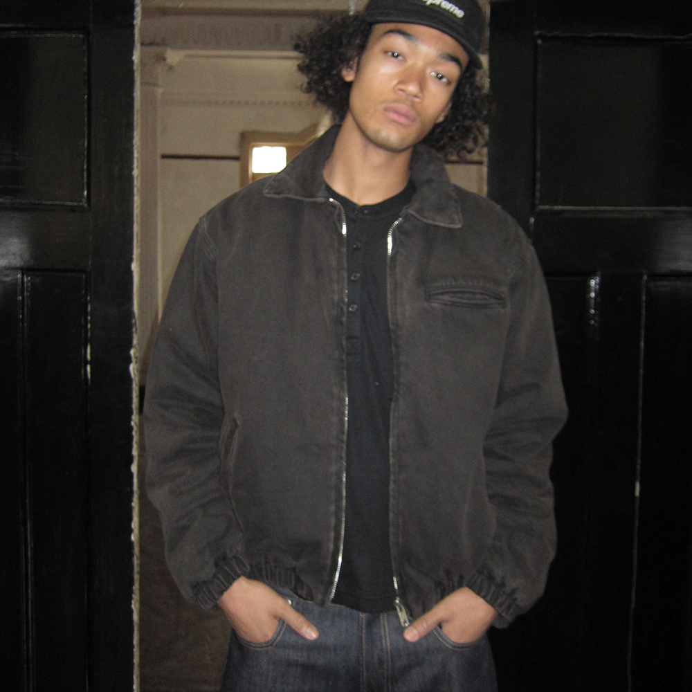 Washed Bomber Jacket