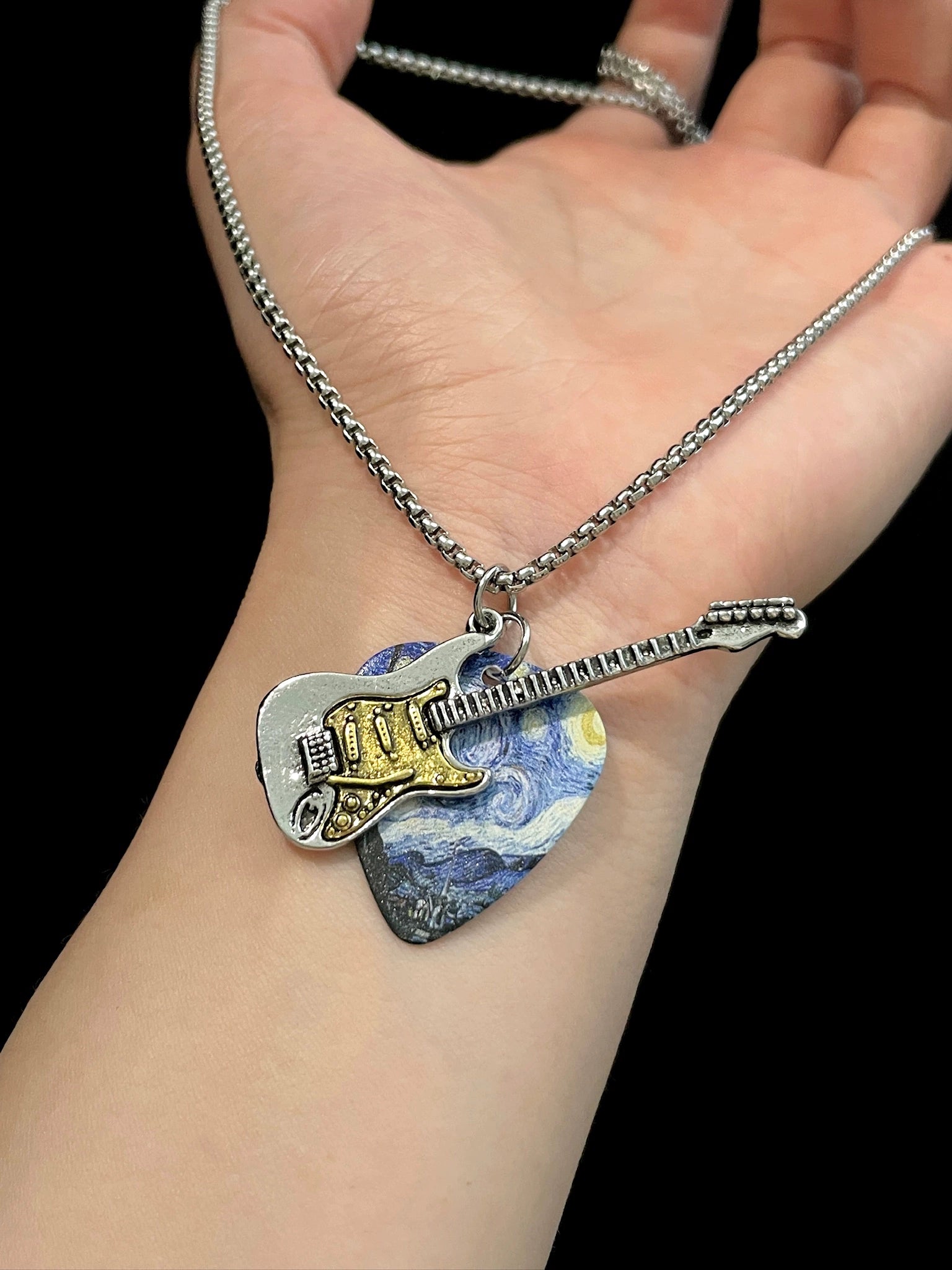 My  Electric Guitar Necklace
