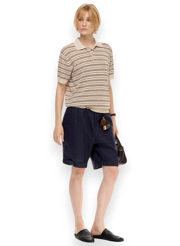 “LINEN AFTERNOON” SHORTS