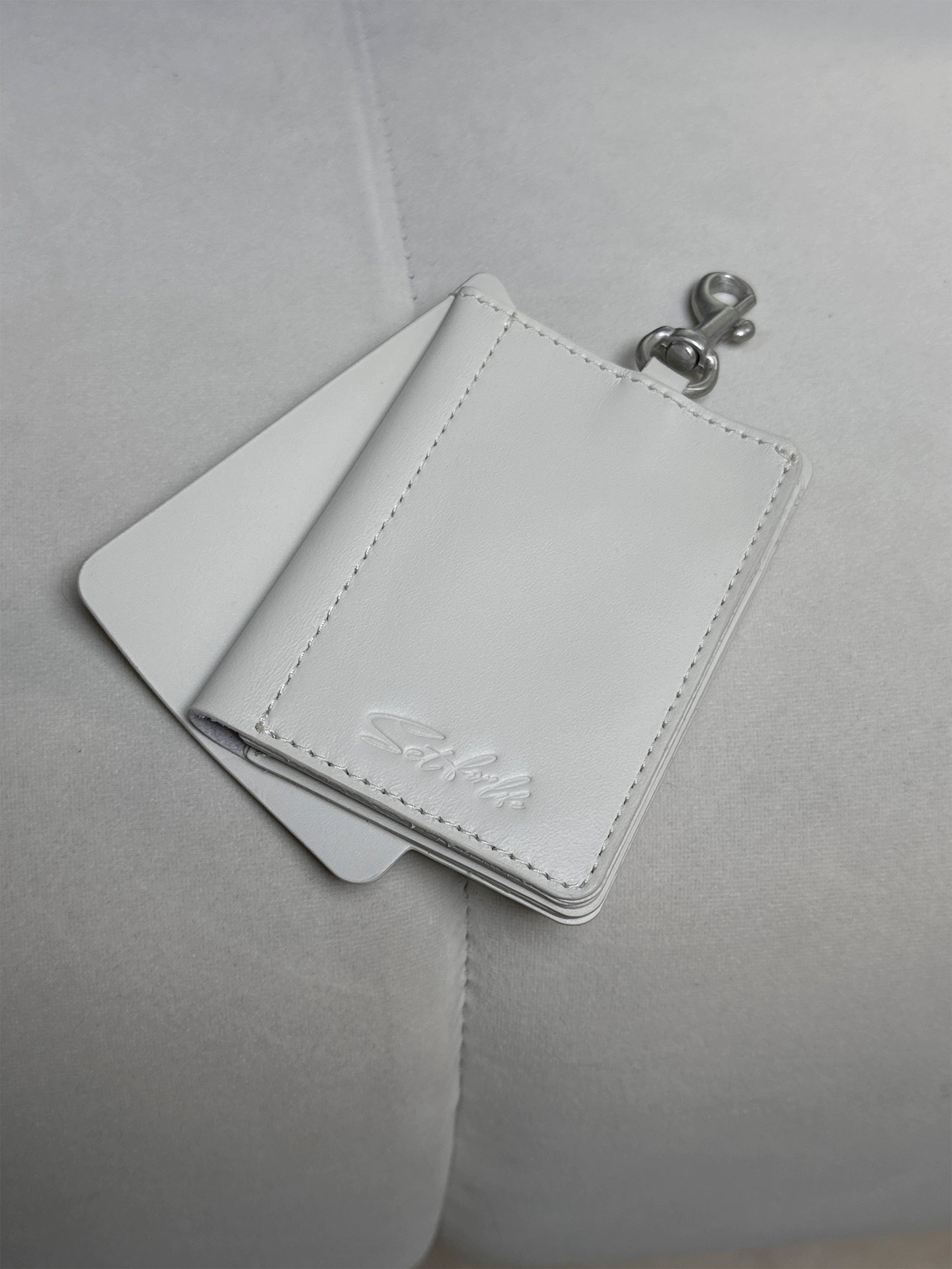'AK' poker card holder wallet