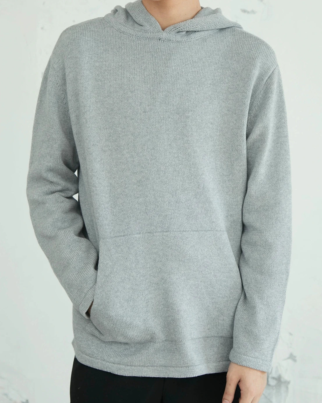 Heavyweight Cotton Knit Hoodie