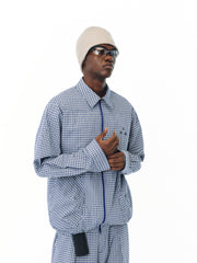 Modern Heritage Plaid Zip Jacket