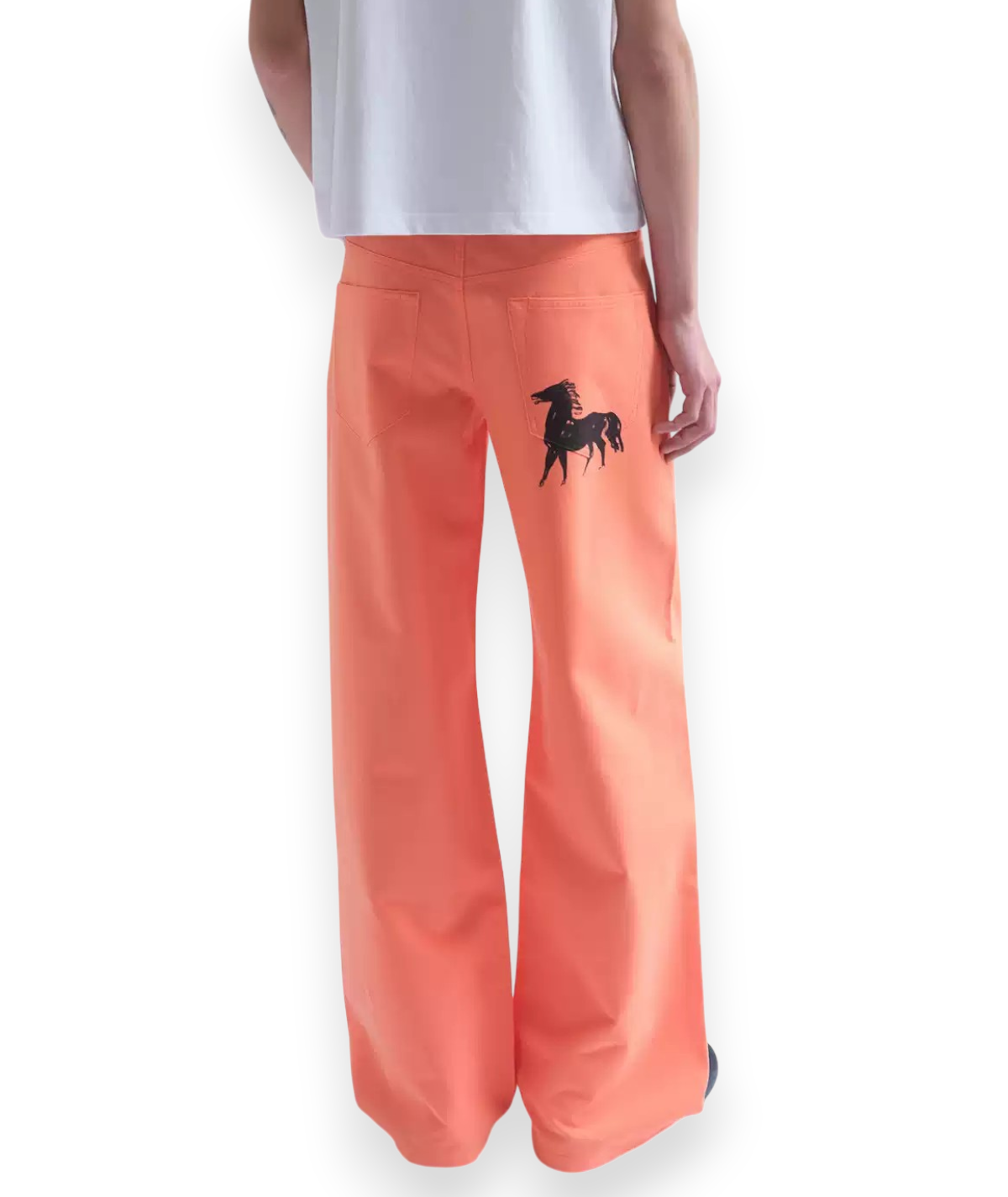 Horse print pants