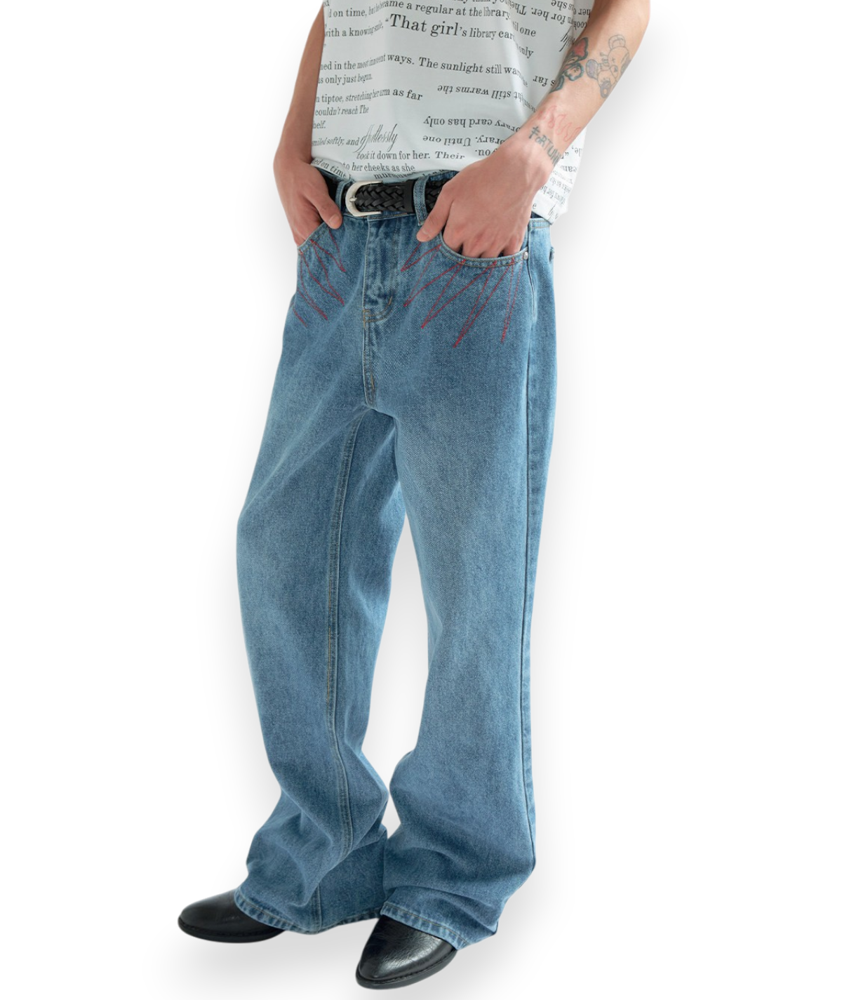 "My Hands" Flared Jeans