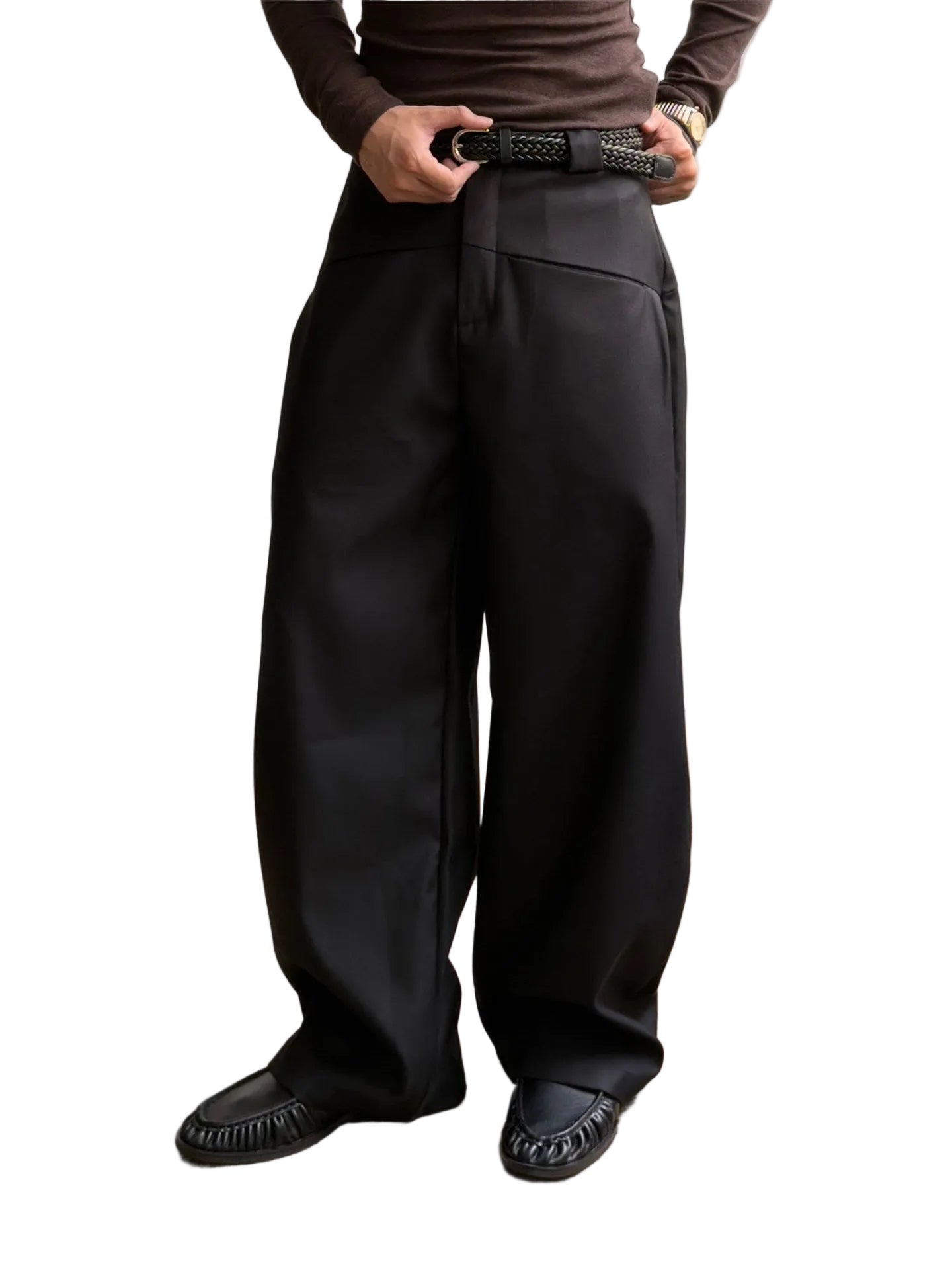 "My Trousers" Wide Leg Trousers