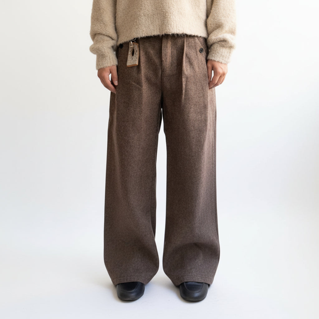 "Espresso" Wide-Leg Pants