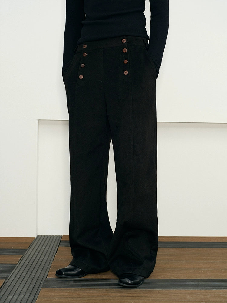 Heavy woolen rider pants