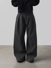 Gray Yarn Pants