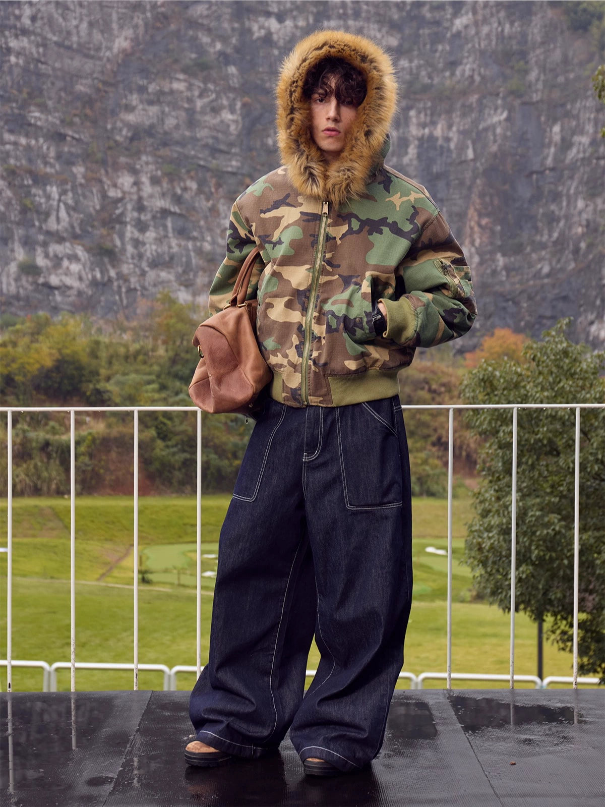 Reversible Camo Jacket Boomber