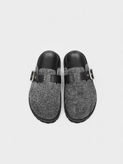 Woolhide Buckle Clogs