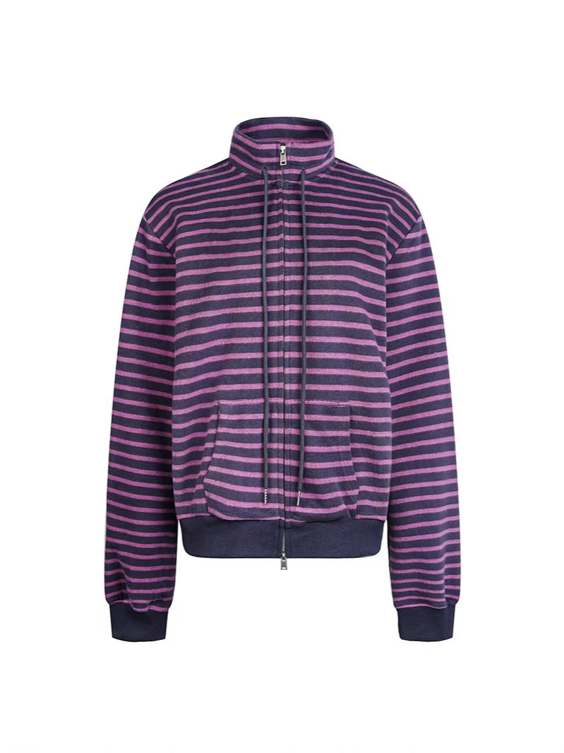 "Sailor" Striped Knit Pullover