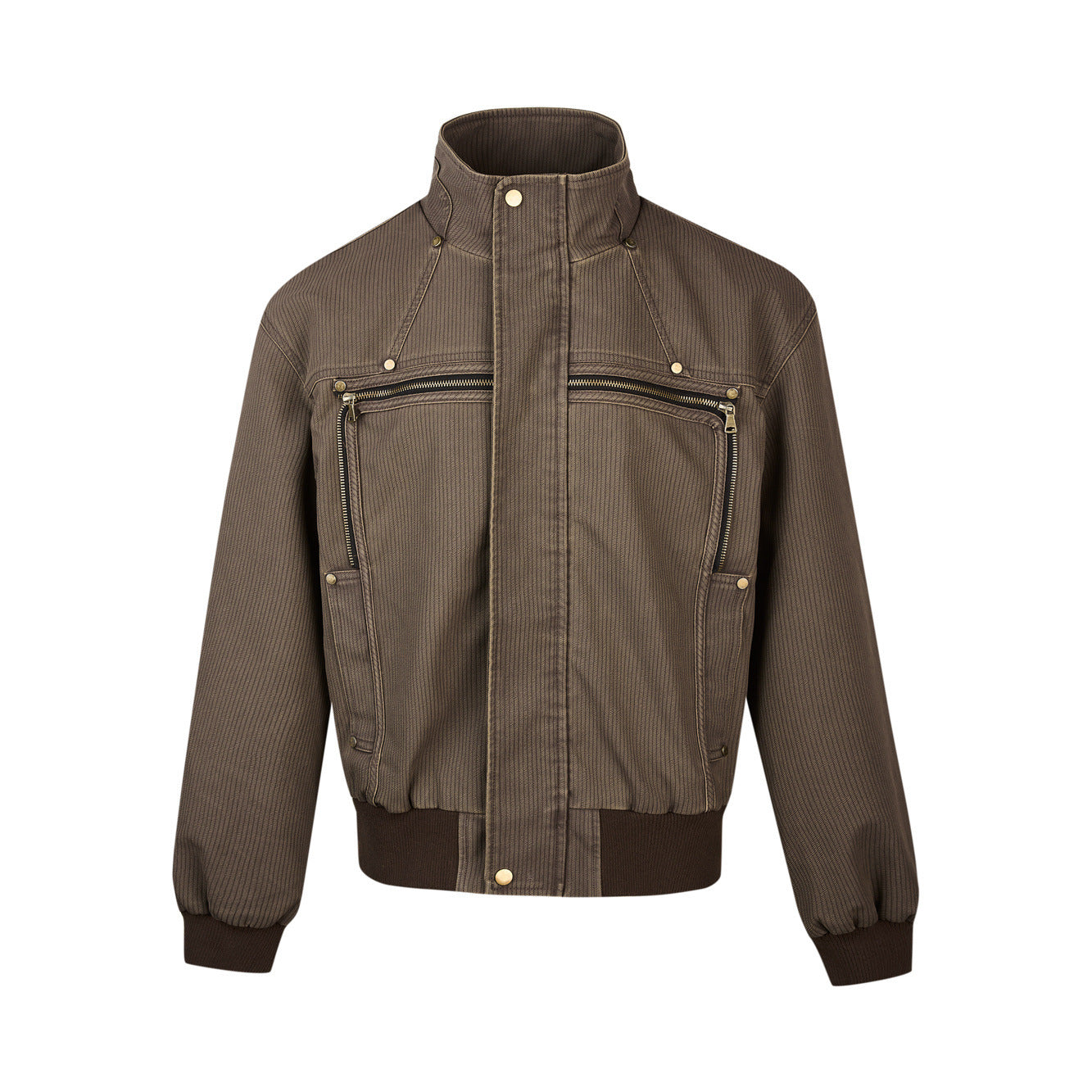 "Striped" Cargo Jacket