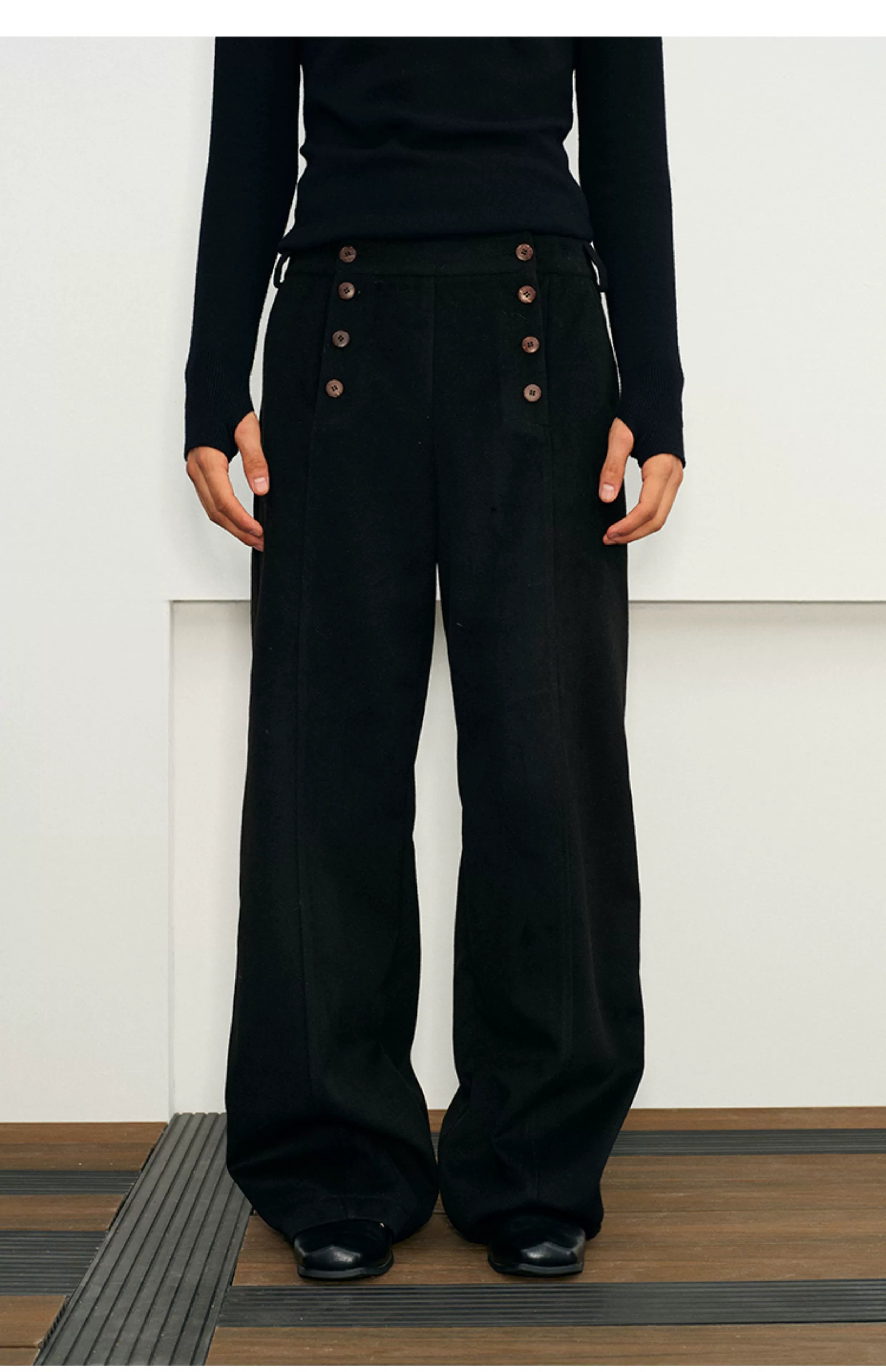 Heavy woolen rider pants