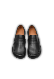 Daily suede penny loafers, side profile