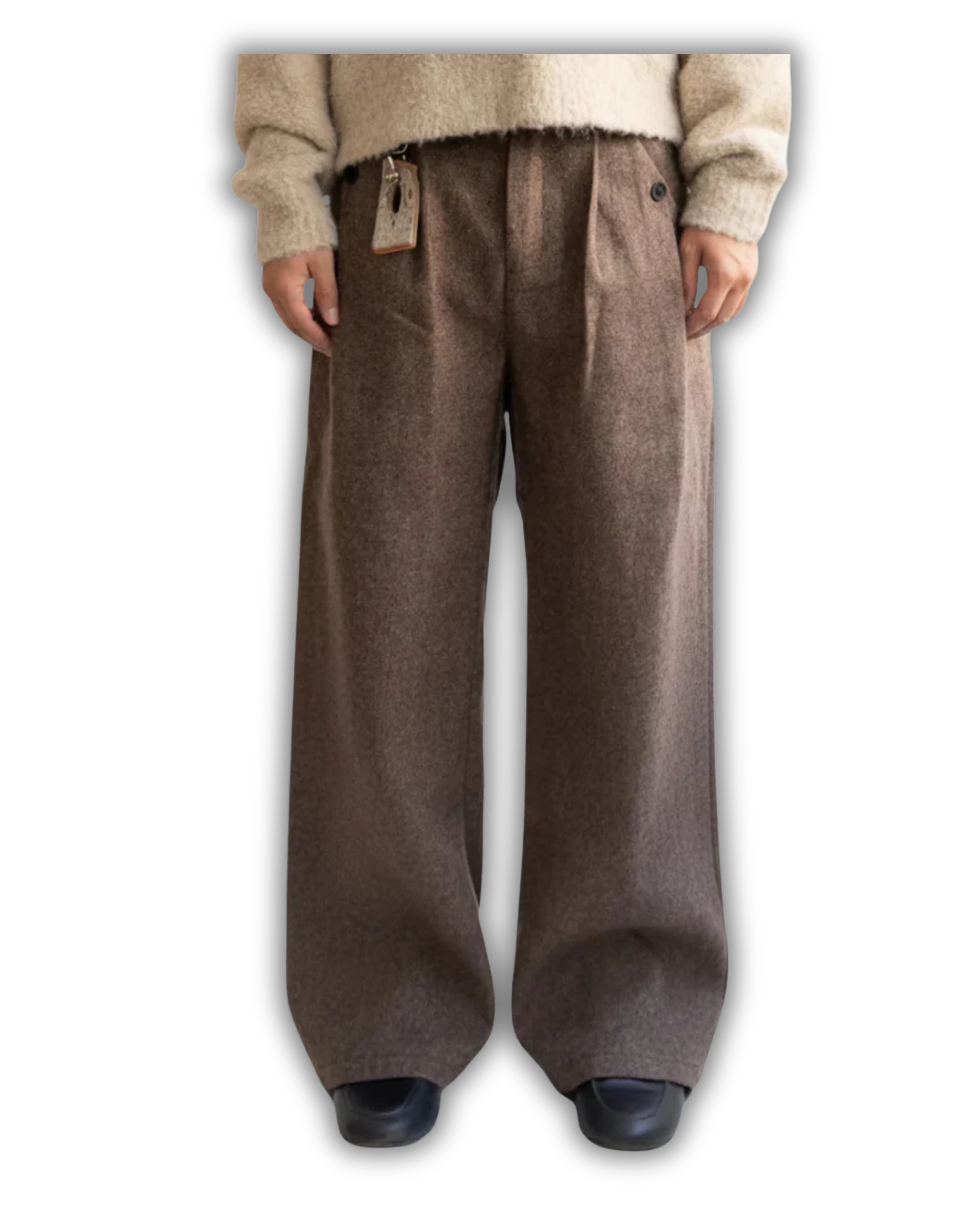 "Espresso" Wide-Leg Pants