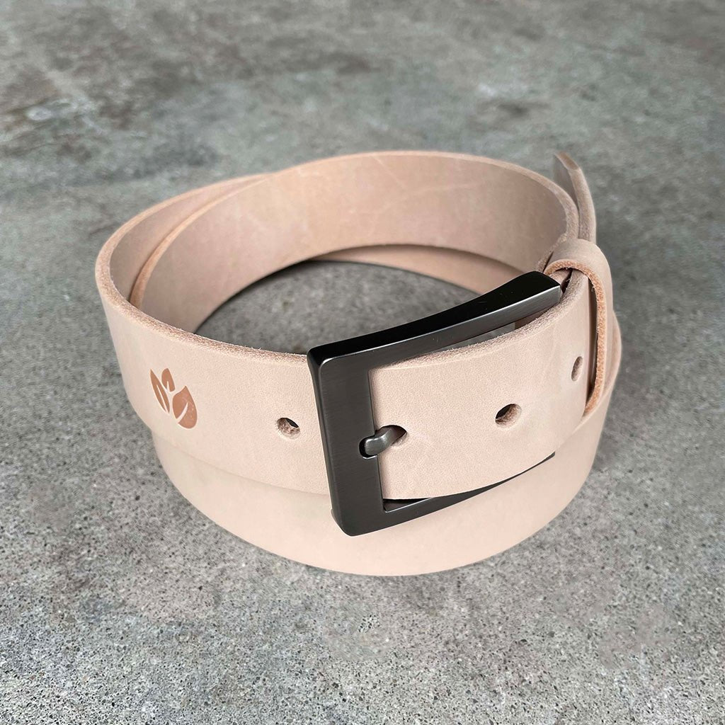 Vegetable Tanned Leather Belt